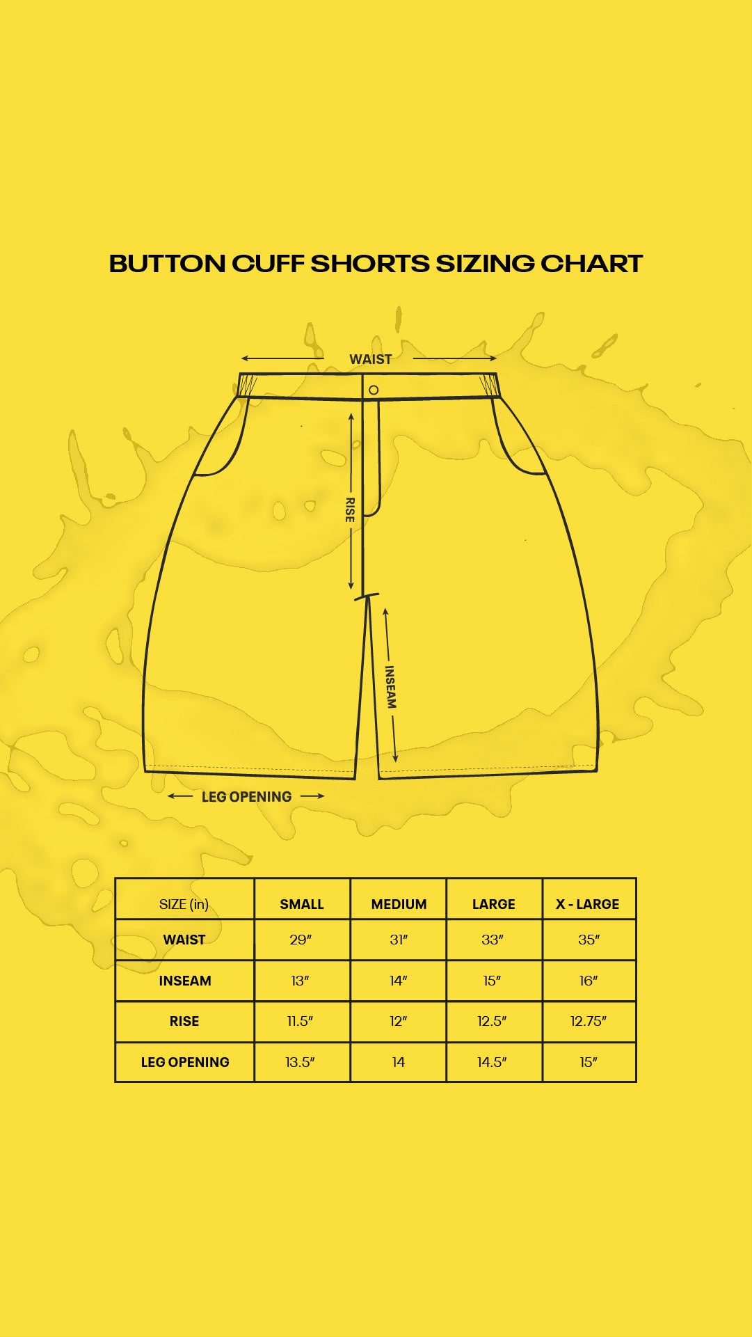 BUTTON CUFF SHORT BLACK