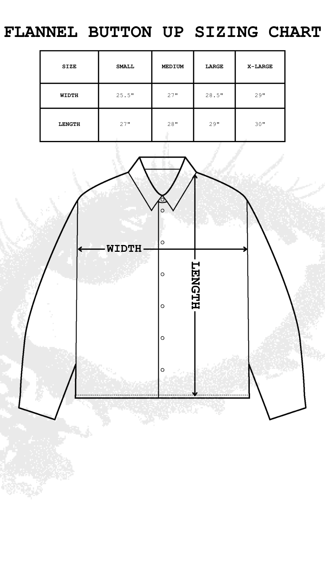 LONG SLEEVE BUTTON UP FLANNEL