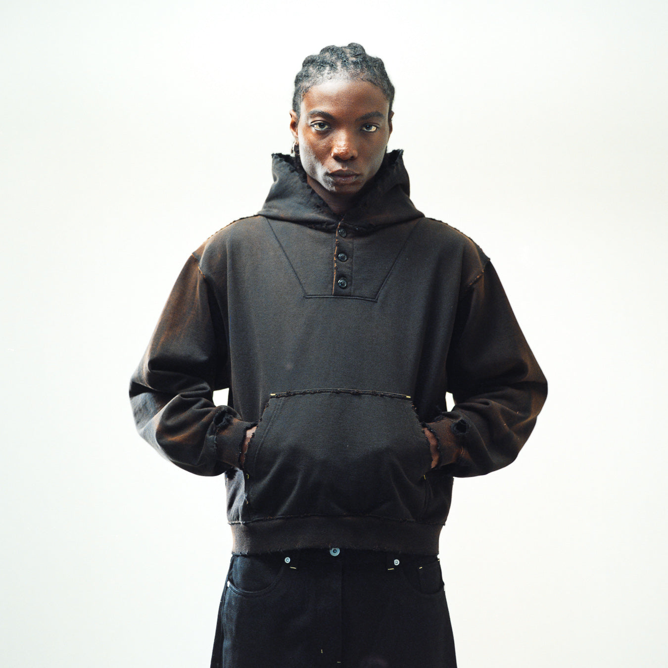 3 BUTTON HOODIE – NON-FOYA ARCHIVE