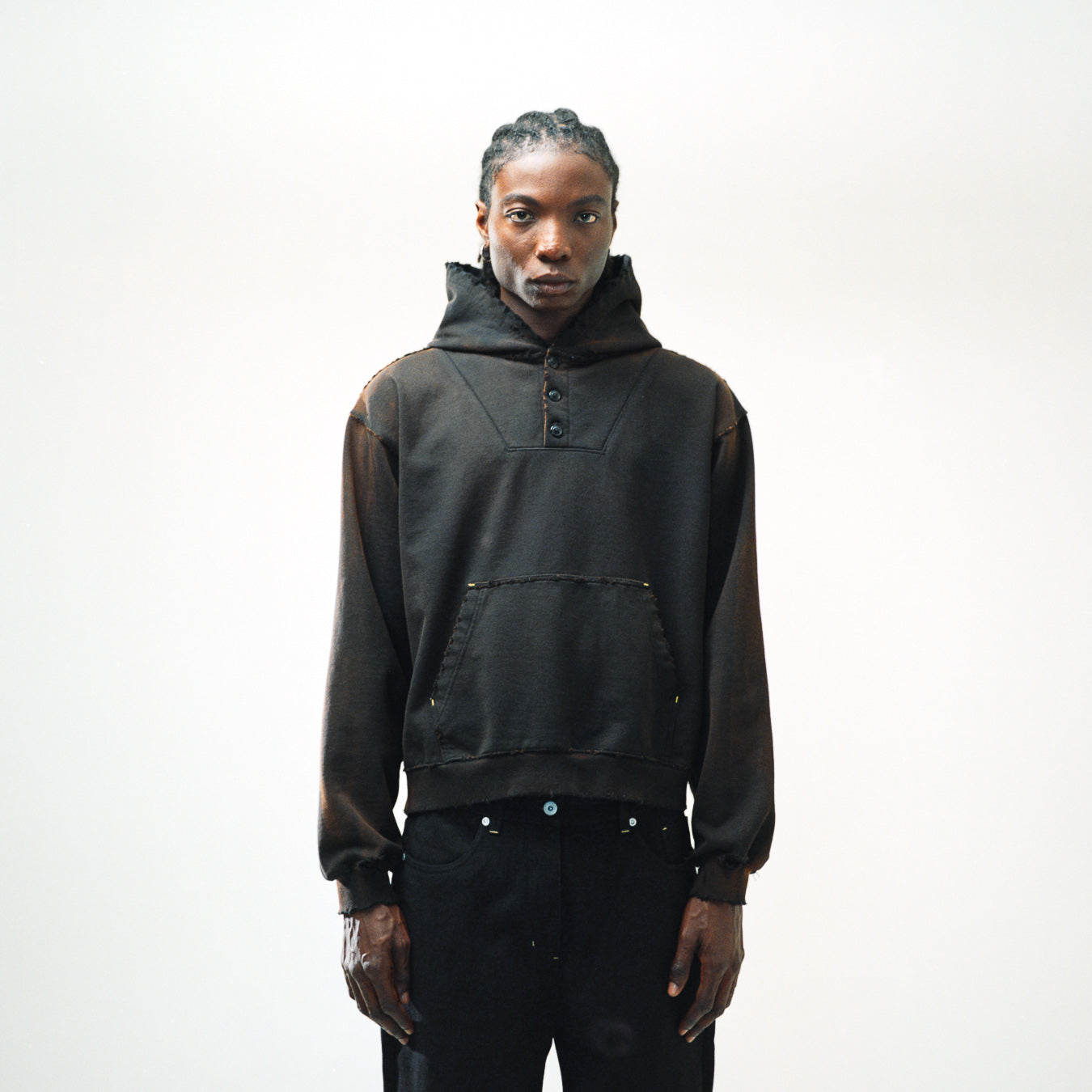 3 BUTTON HOODIE – NON-FOYA ARCHIVE