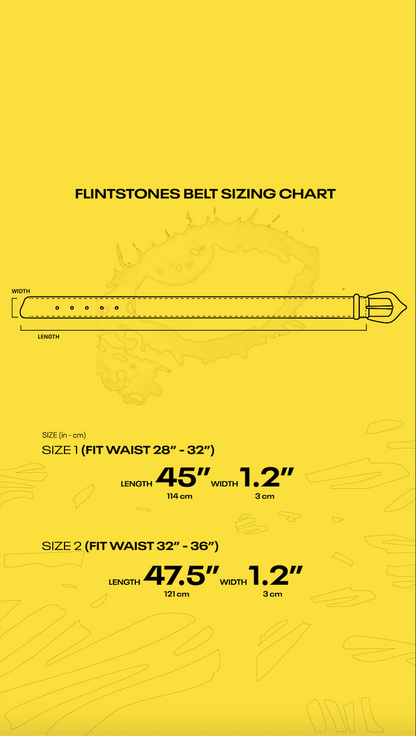 FLINTSTONE BELT