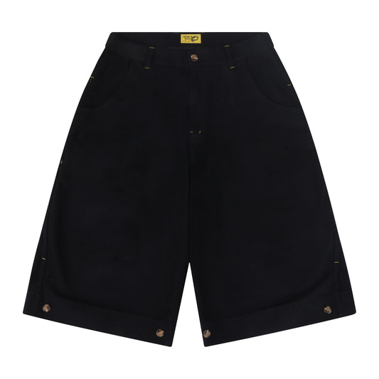 BUTTON CUFF SHORT BLACK