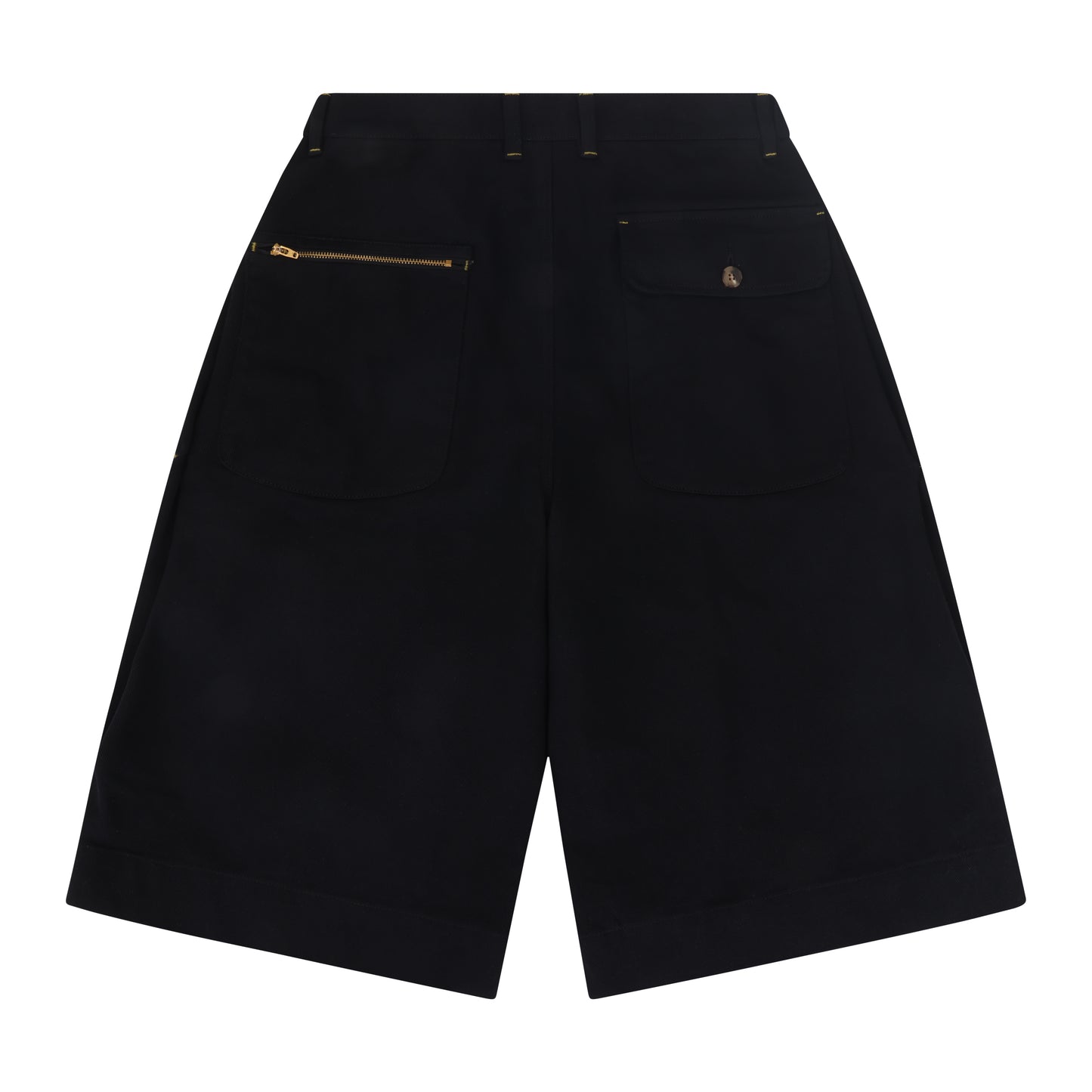 BUTTON CUFF SHORT BLACK