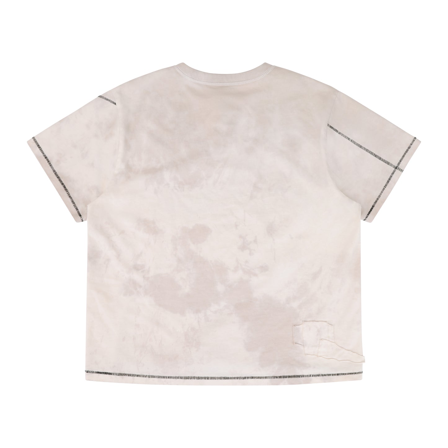 OIL WASHED SHORT SLEEVE HENLEY