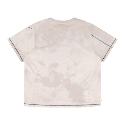 OIL WASHED SHORT SLEEVE HENLEY