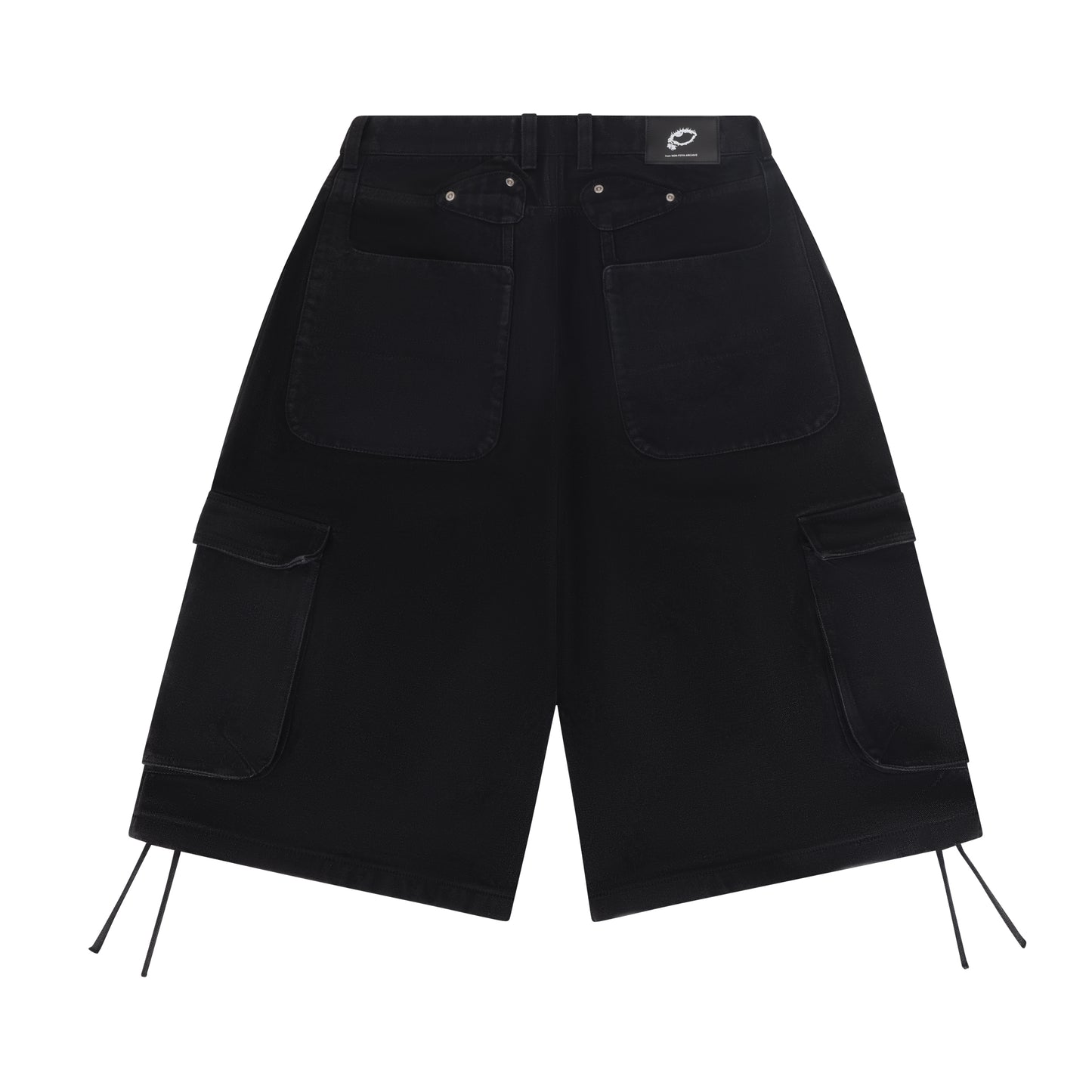 FISHER SHORT (BLACK STONE WASHED)