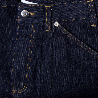 INDIGO RAW DENIM BALLOON JEAN